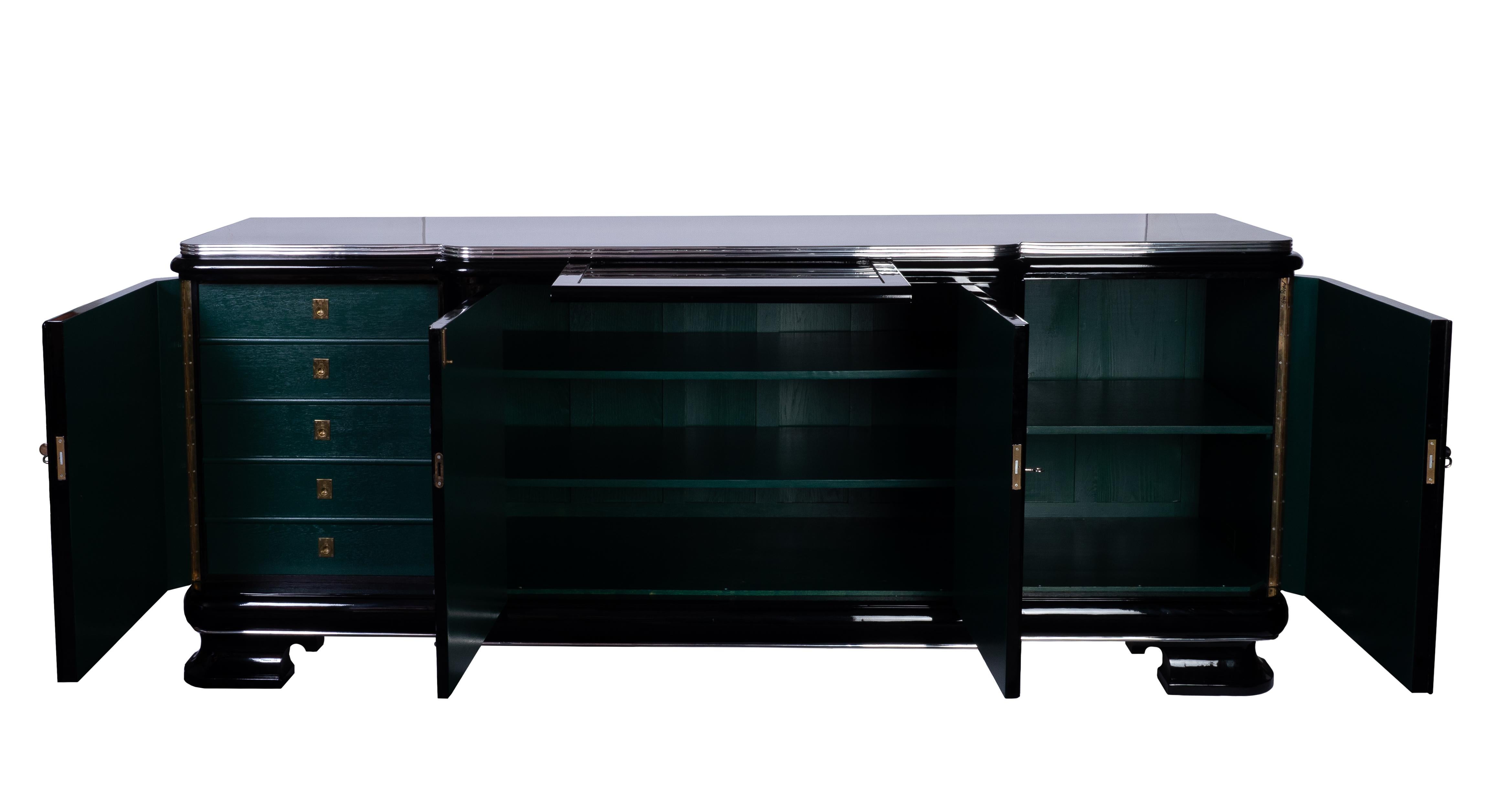 French Gorgeous Art Deco Sideboard