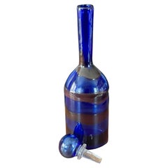 Gorgeous Art Glass Decanter by Murano Glass