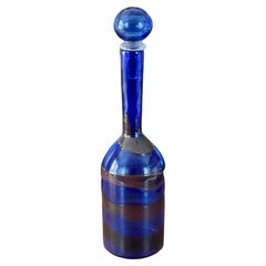 Gorgeous Art Glass Decanter by Murano Glass
