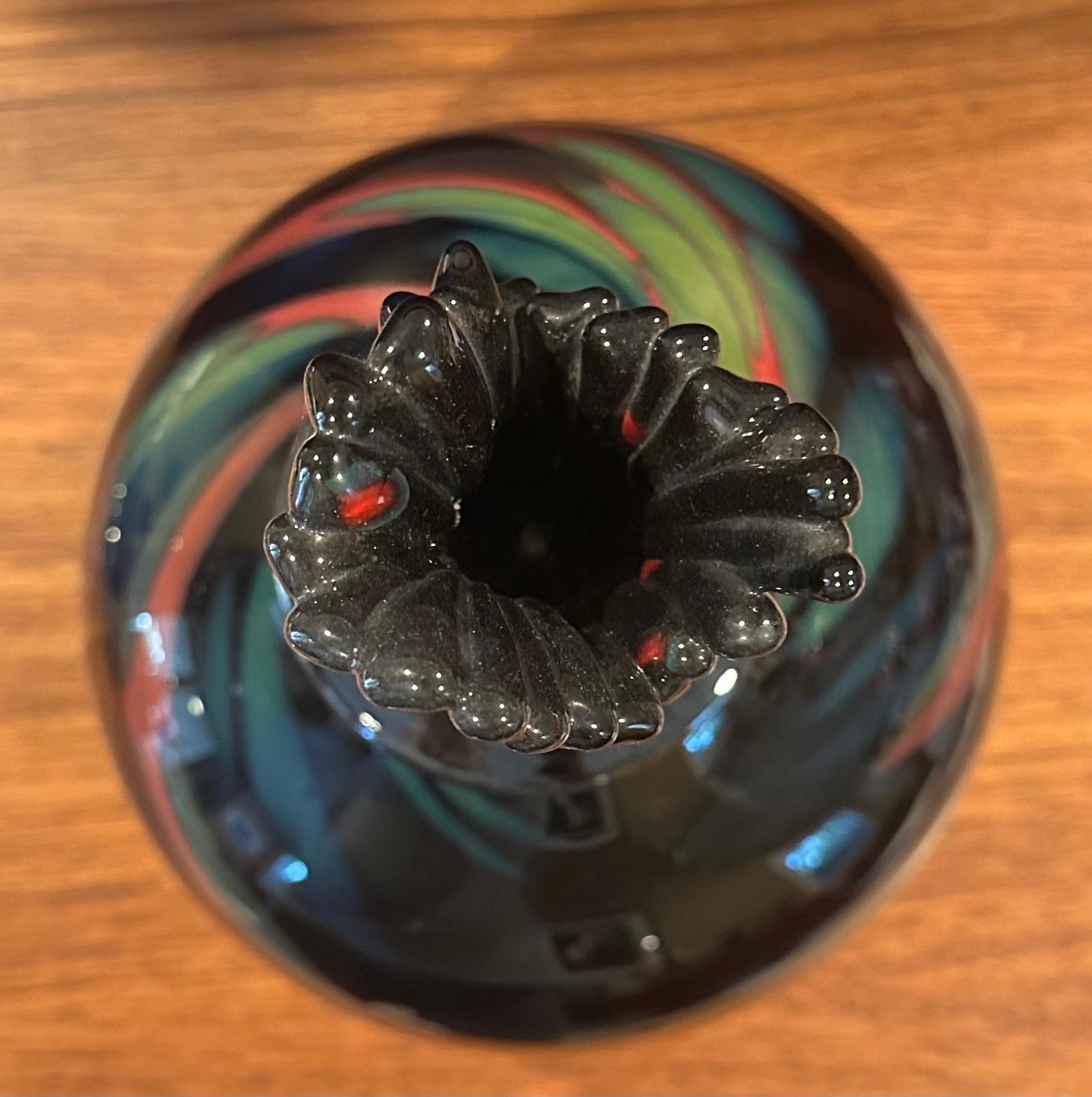 Splendido barattolo con coperchio in vetro artistico in vendita 8