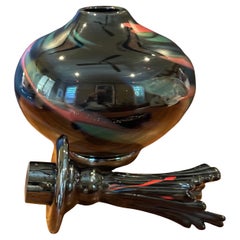 Gorgeous Art Glass Lidded Jar