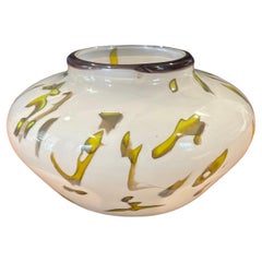 Gorgeous Art Glass Vase by Adam Kaser