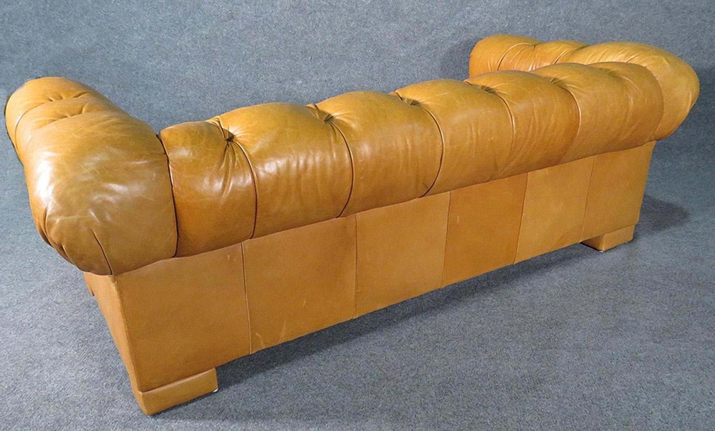 baseball glove leather sofa