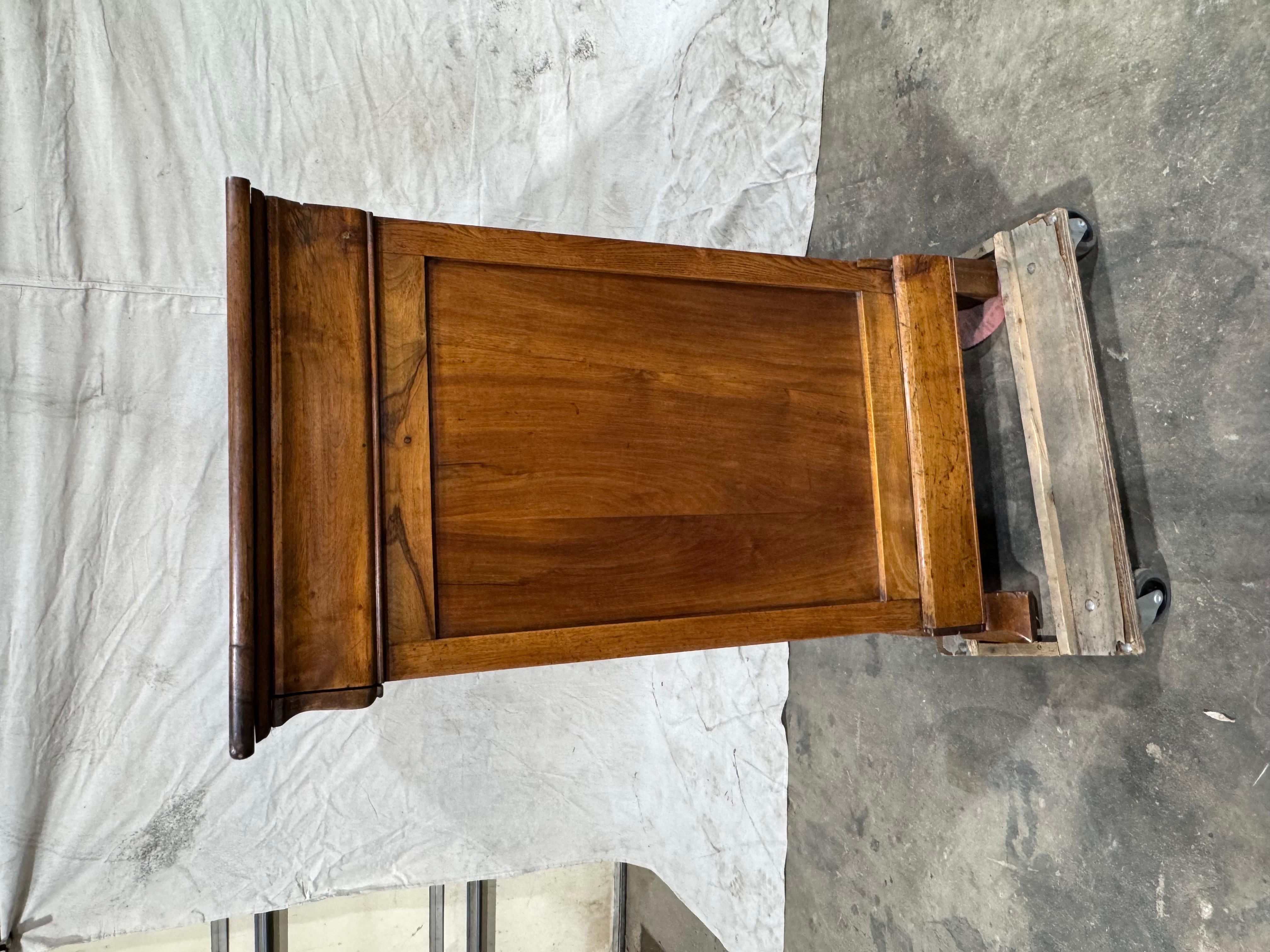 Gorgeous Burl Veneer Louis Phillipe Cabinet 2