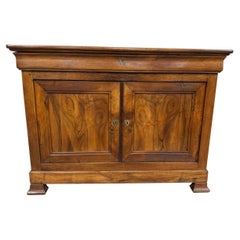 Gorgeous Burl Veneer Louis Phillipe Cabinet