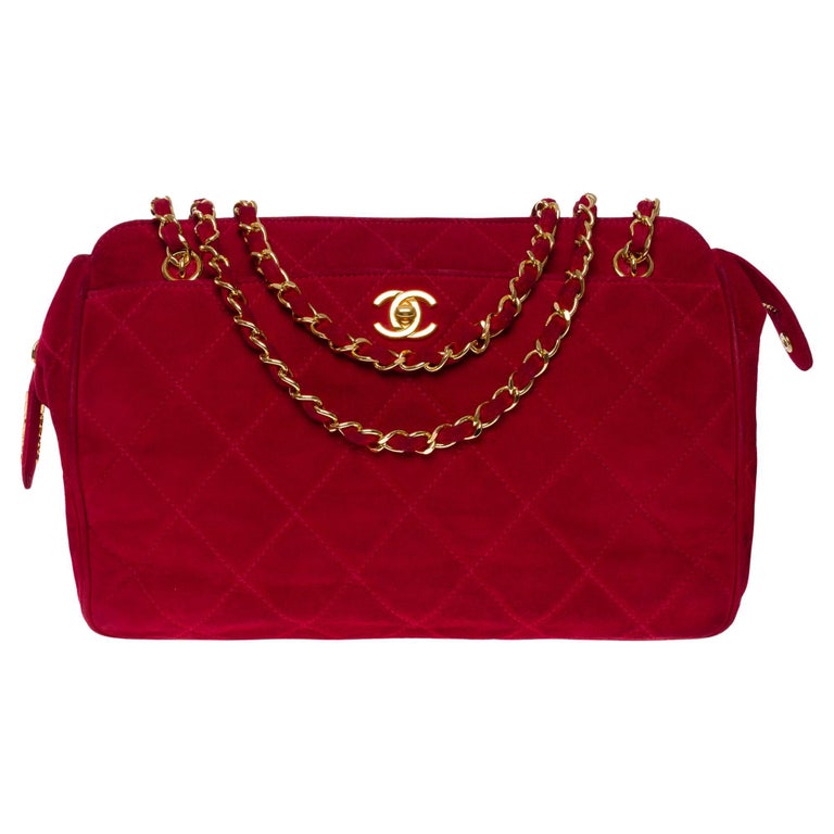 Vintage Chanel Suede Bags - 37 For Sale on 1stDibs  chanel suede flap bag, chanel  suede bag vintage, chanel vintage suede bag
