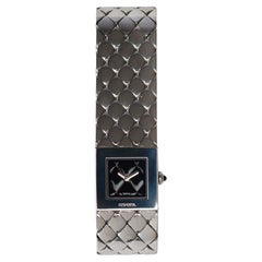 Magnifique montre-bracelet Chanel Matelassé en acier