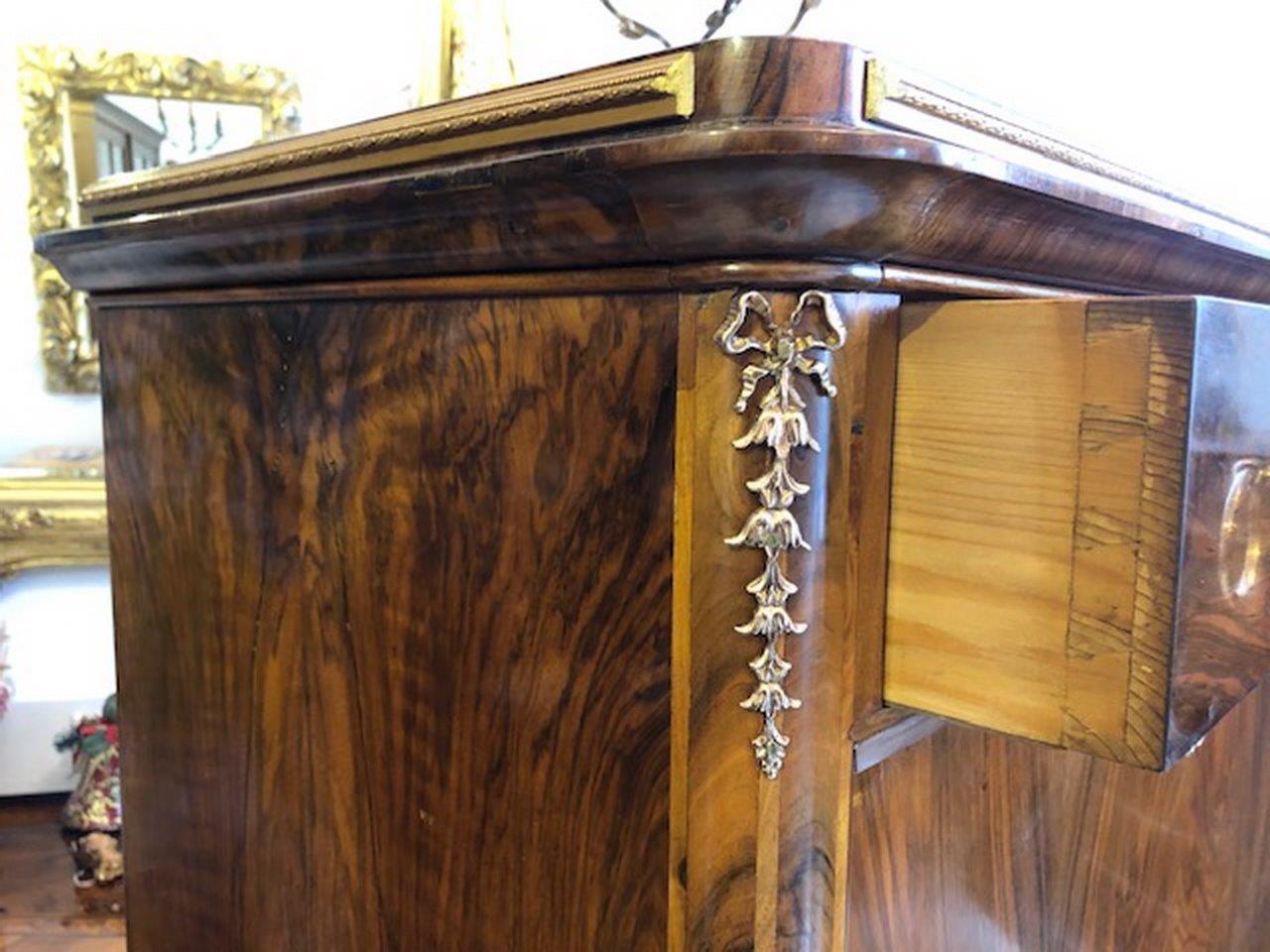 Neoclassical Gorgeous Classicism Secretary Tabernacle, circa 1910 For Sale