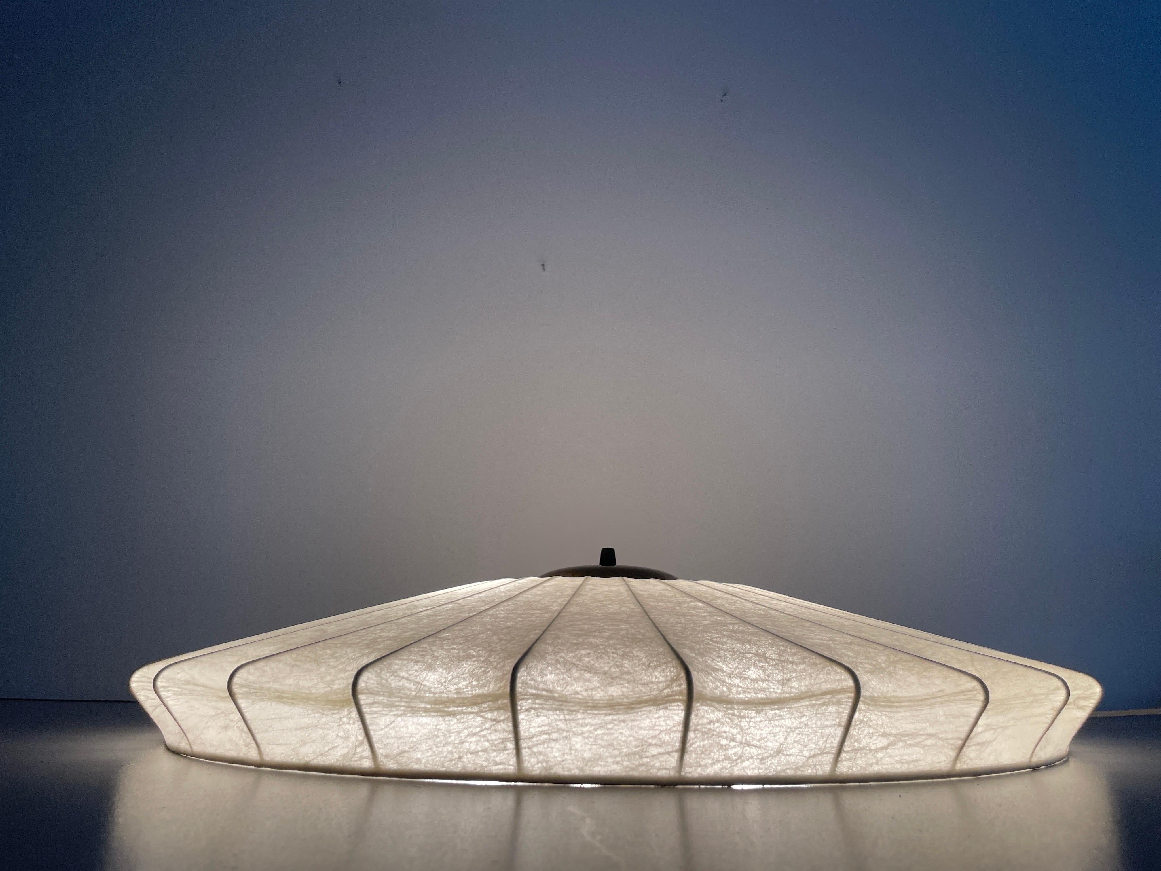 Splendida lampada da soffitto Cocoon Large Flush Mount di GOLDKANT, anni '60, Germania in vendita 6