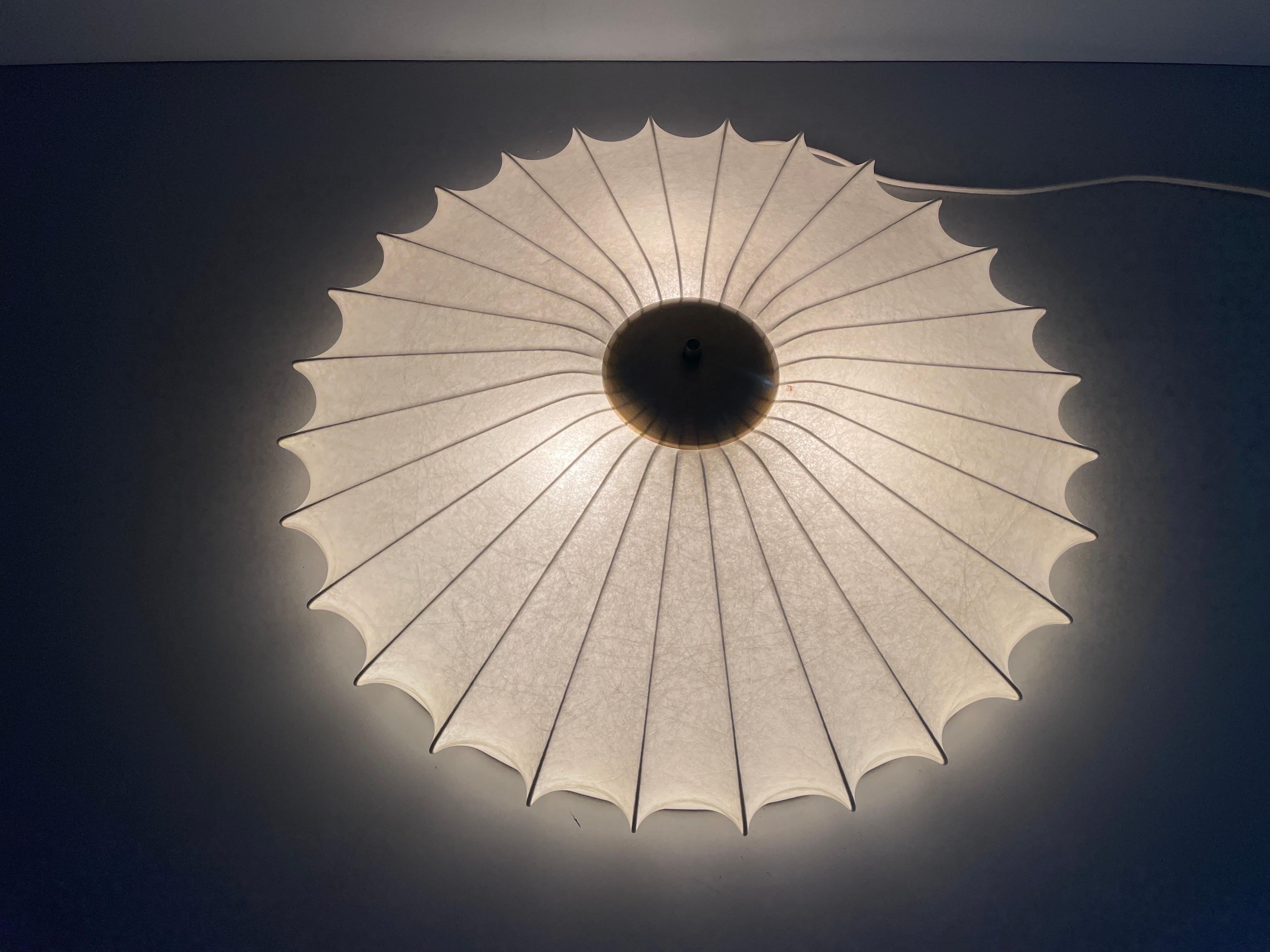 Splendida lampada da soffitto Cocoon Large Flush Mount di GOLDKANT, anni '60, Germania in vendita 7