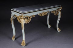 Gorgeous Console or Sideboard in the Baroque Style, Beechwood