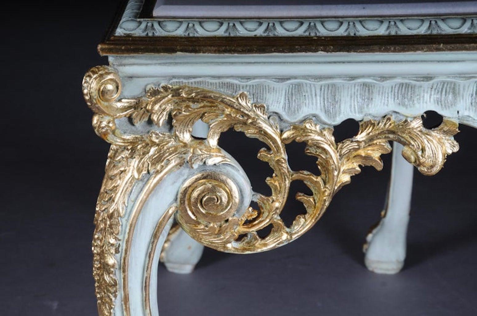 Gorgeous Console or Sideboard in the Baroque Style, Beechwood For Sale 1