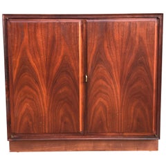 Gorgeous Danish Modern Walnut Cabinet or Petite Credenza