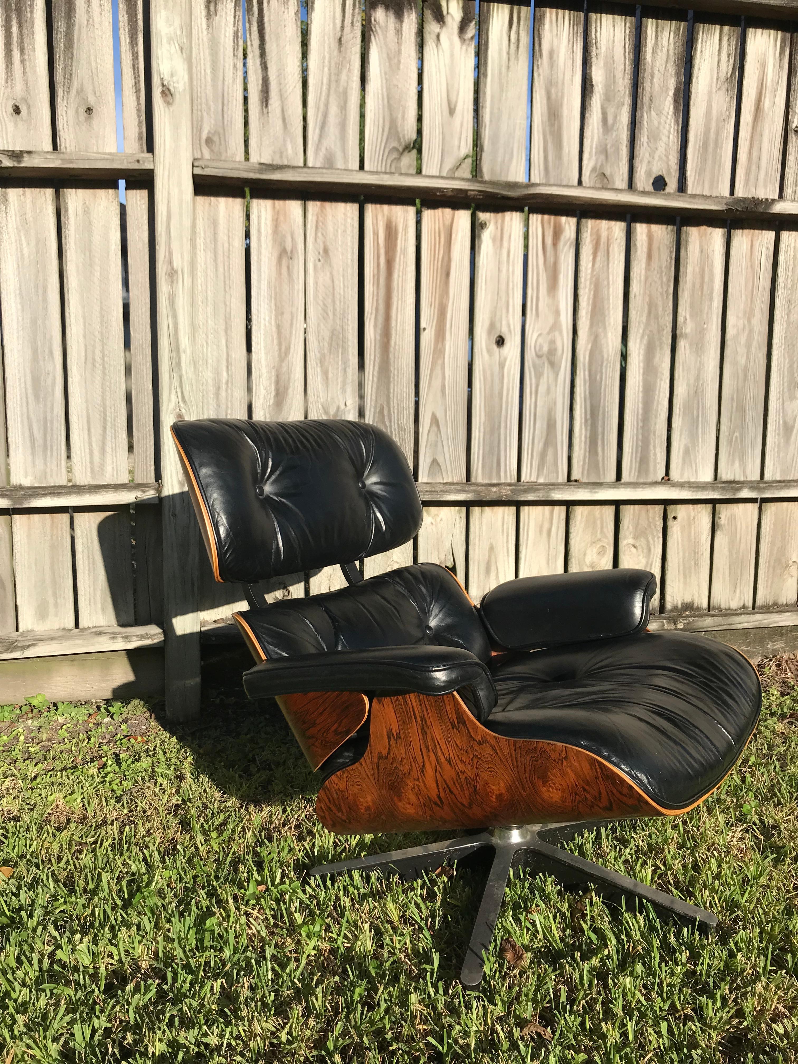 Gorgeous Eames Lounge and Ottoman for Herman Miller 2