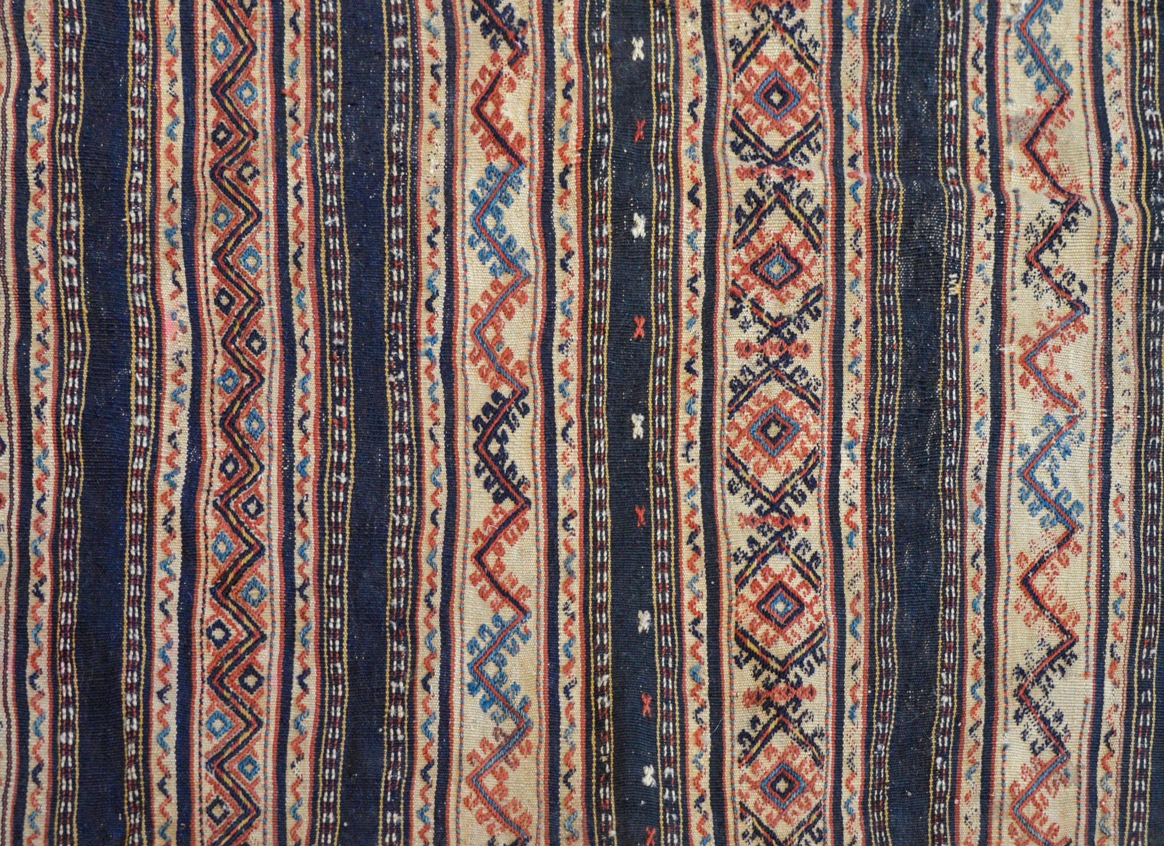 Kilim Gorgeous Early 20th Century Afshar Rug For Sale