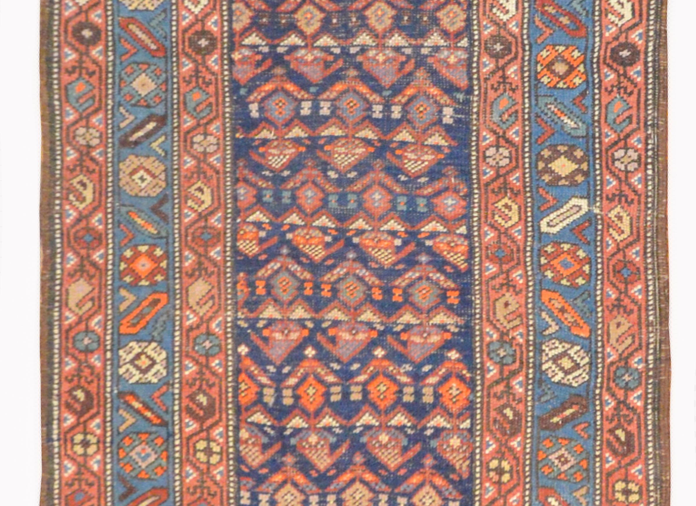 Tribal Gorgeous Early 20th Century Azari Runner For Sale