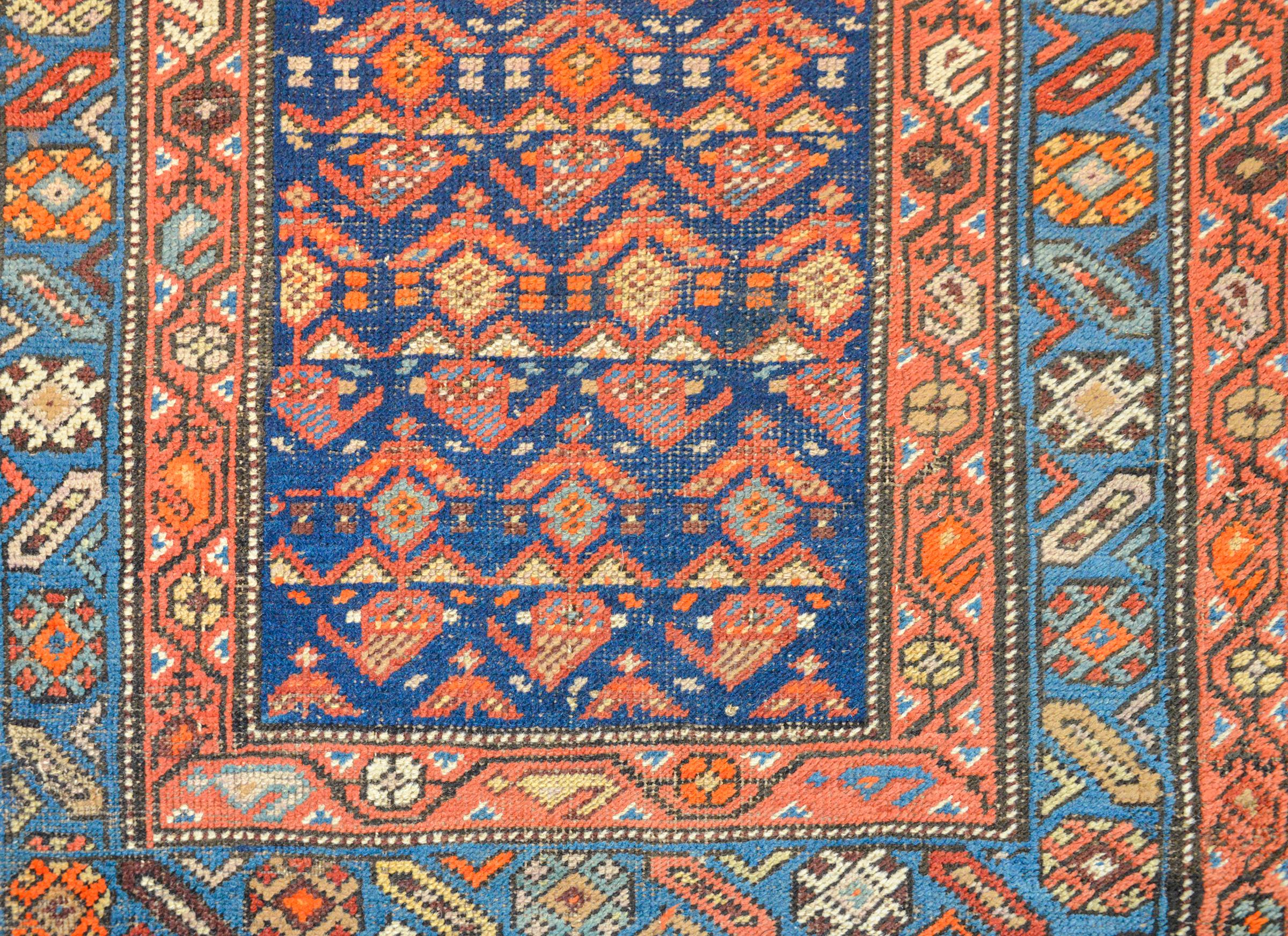 Wool Gorgeous Early 20th Century Azari Runner For Sale