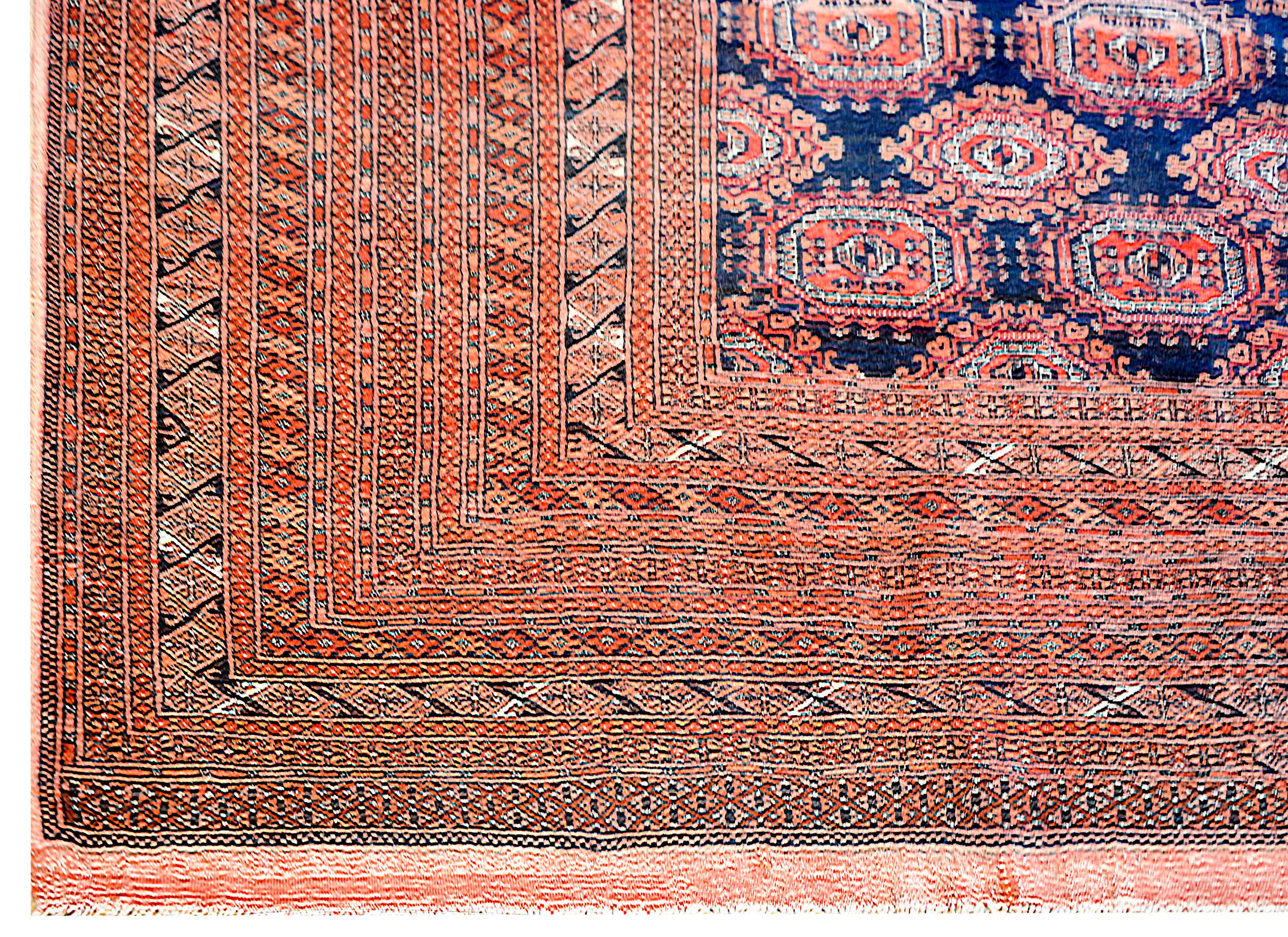 Wool Gorgeous Early 20th Century Bashir Rug