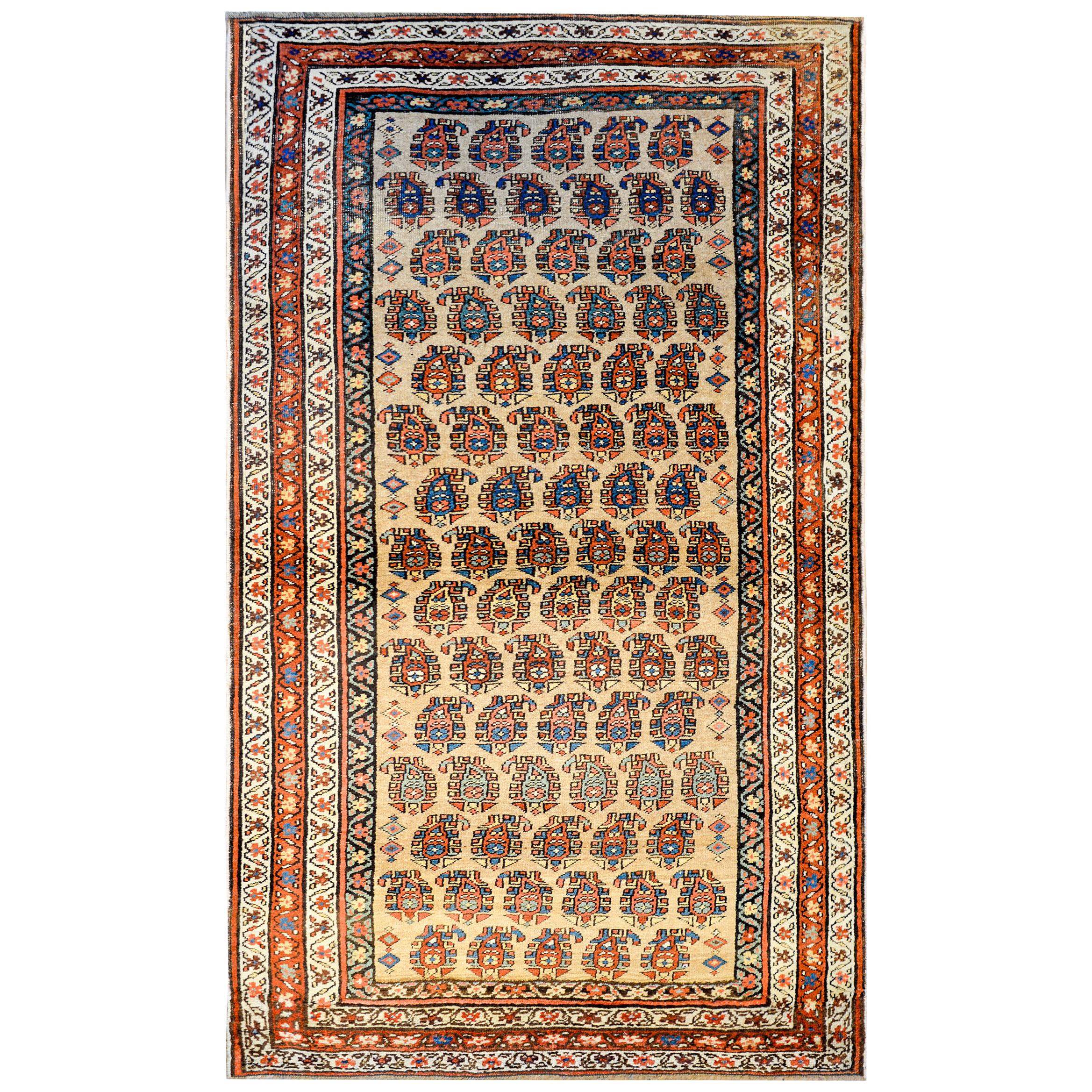 Magnifique tapis Bidjar du début du XXe siècle