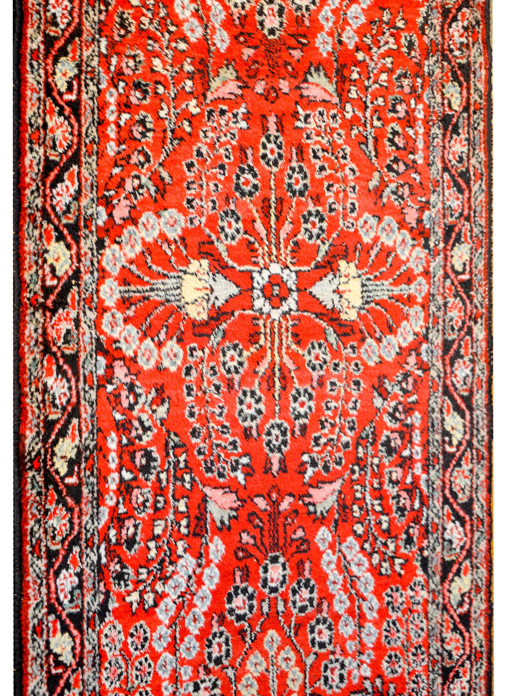 Persian Gorgeous Early 20th Century Dargazin Runner For Sale