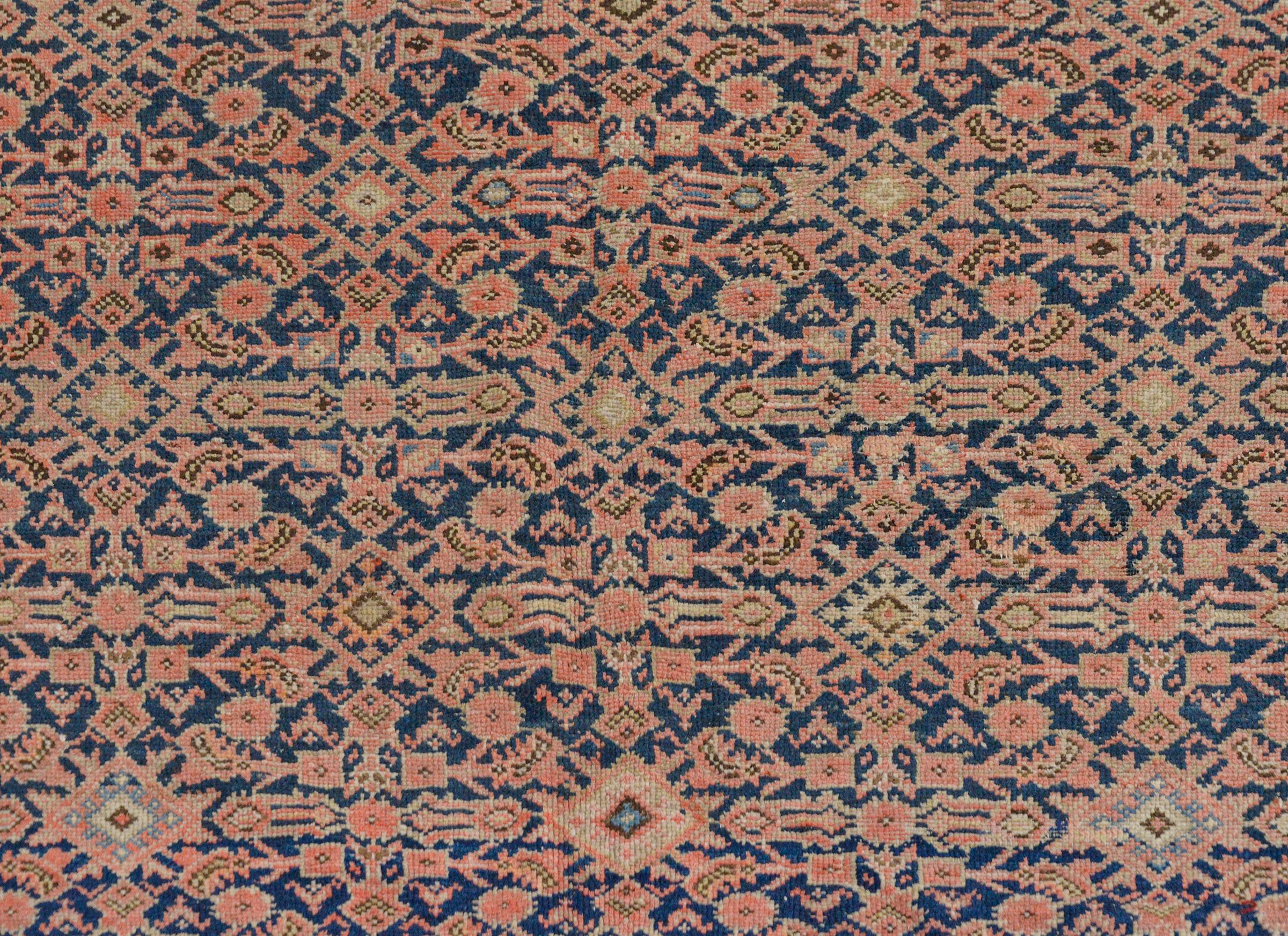 Persian Gorgeous Early 20th Century Herati Rug