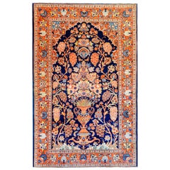 Gorgeous Early 20th Century Kashan Prayer Rug
