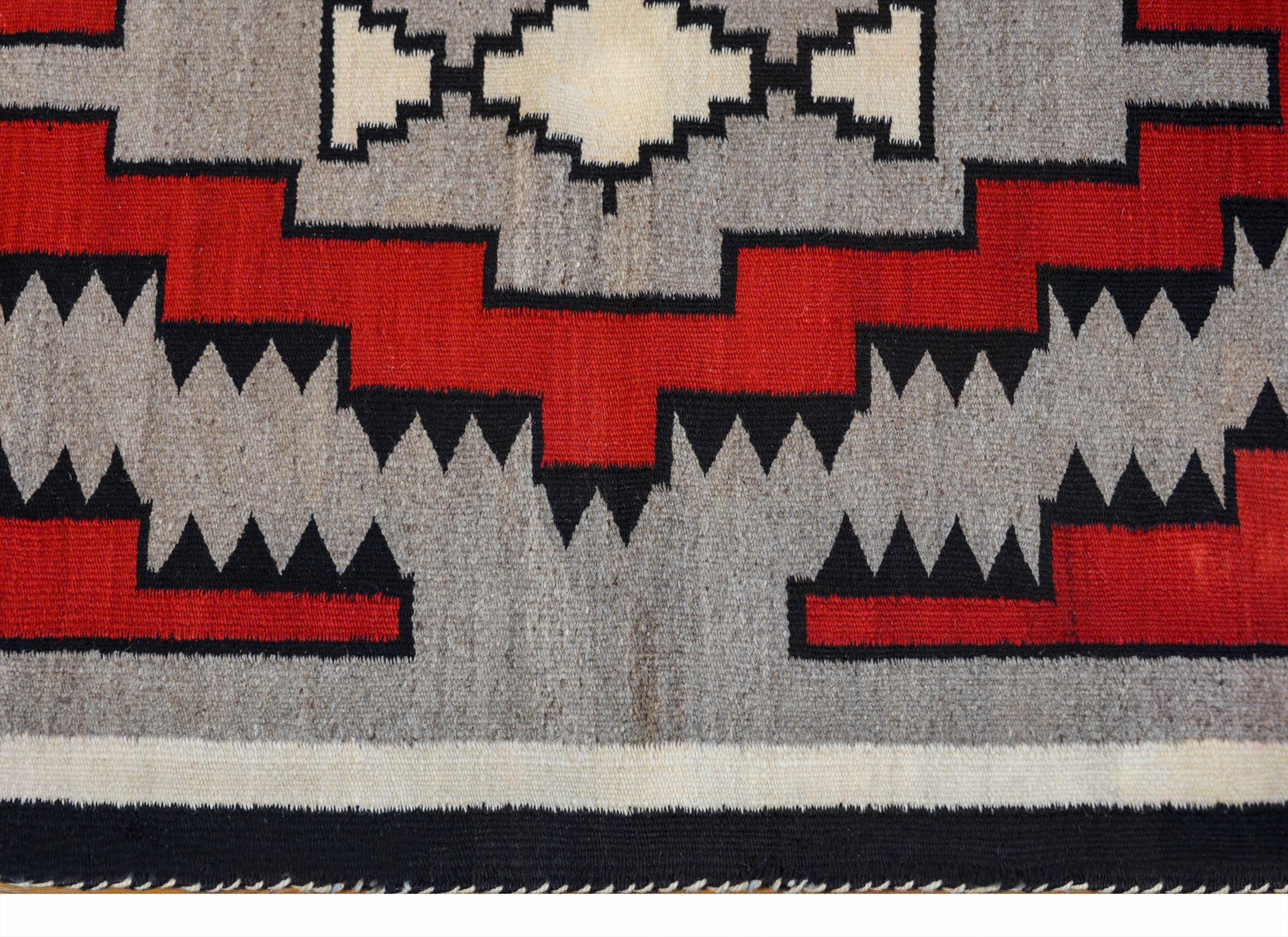 Gorgeous Early 20th Century Navajo Rug 2
