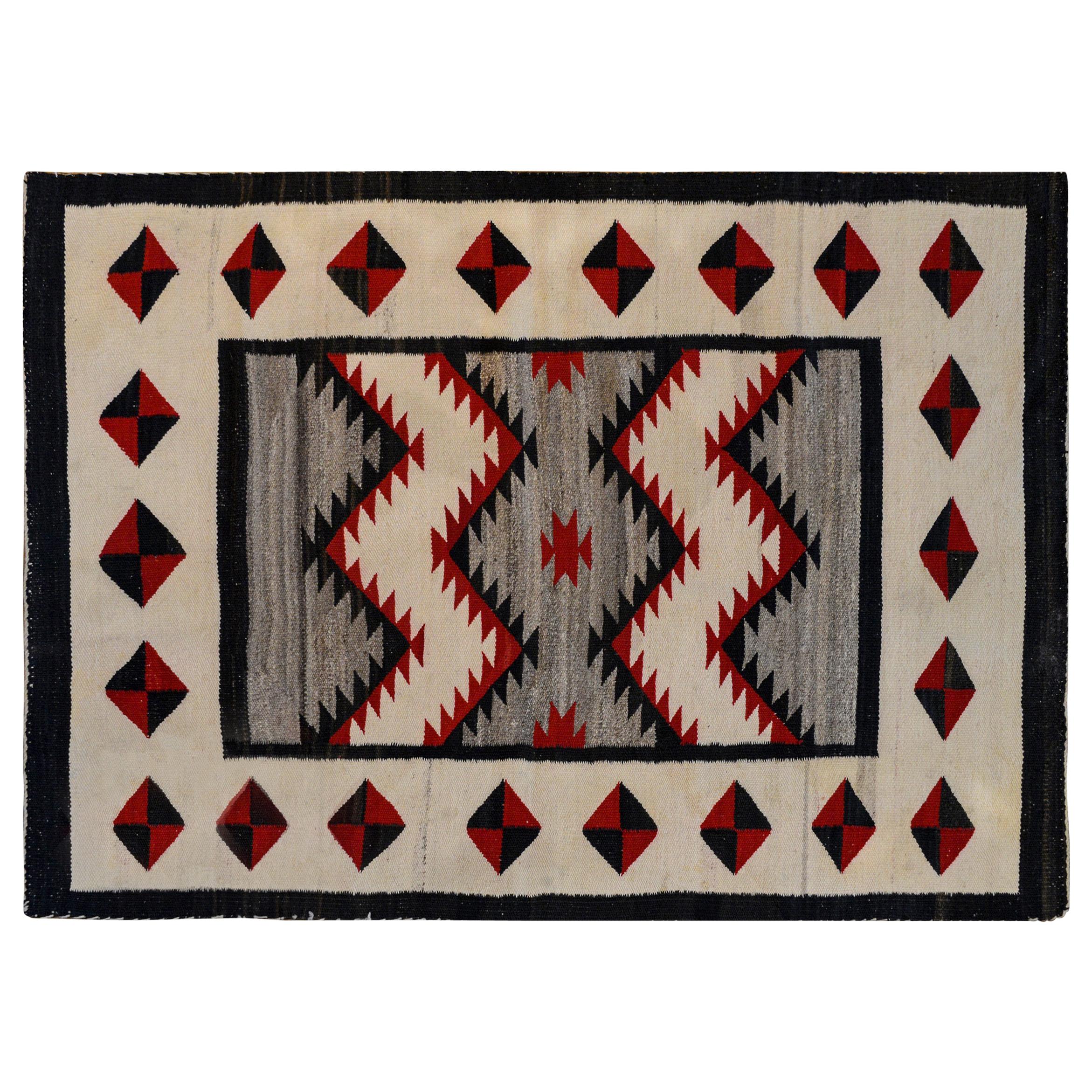 Gorgeous Early 20th Century Navajo Rug