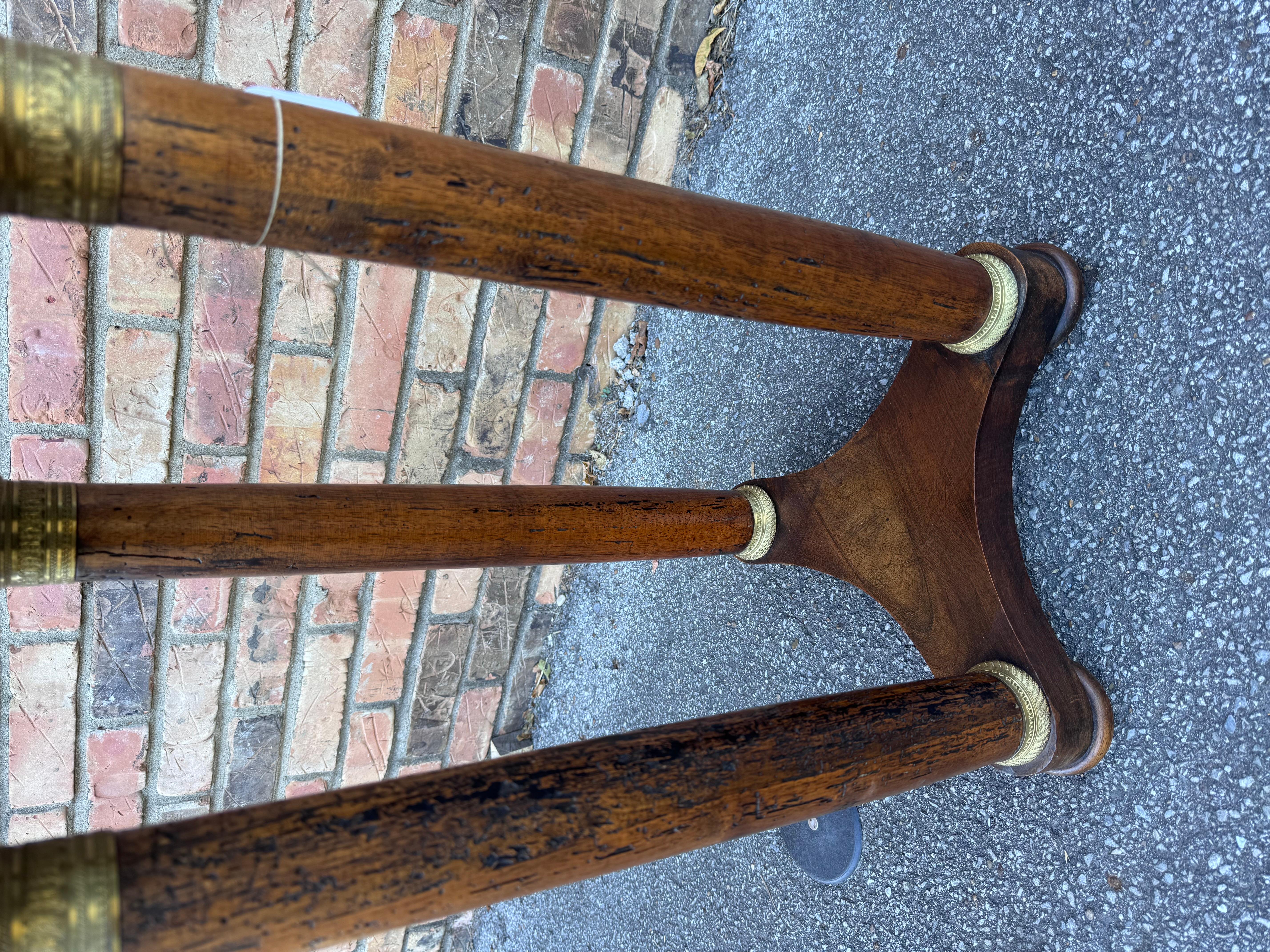 Gorgeous Empire Side Table For Sale 2