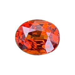 Superbe pierre grenat spessartite de 2,15 carats pour bague