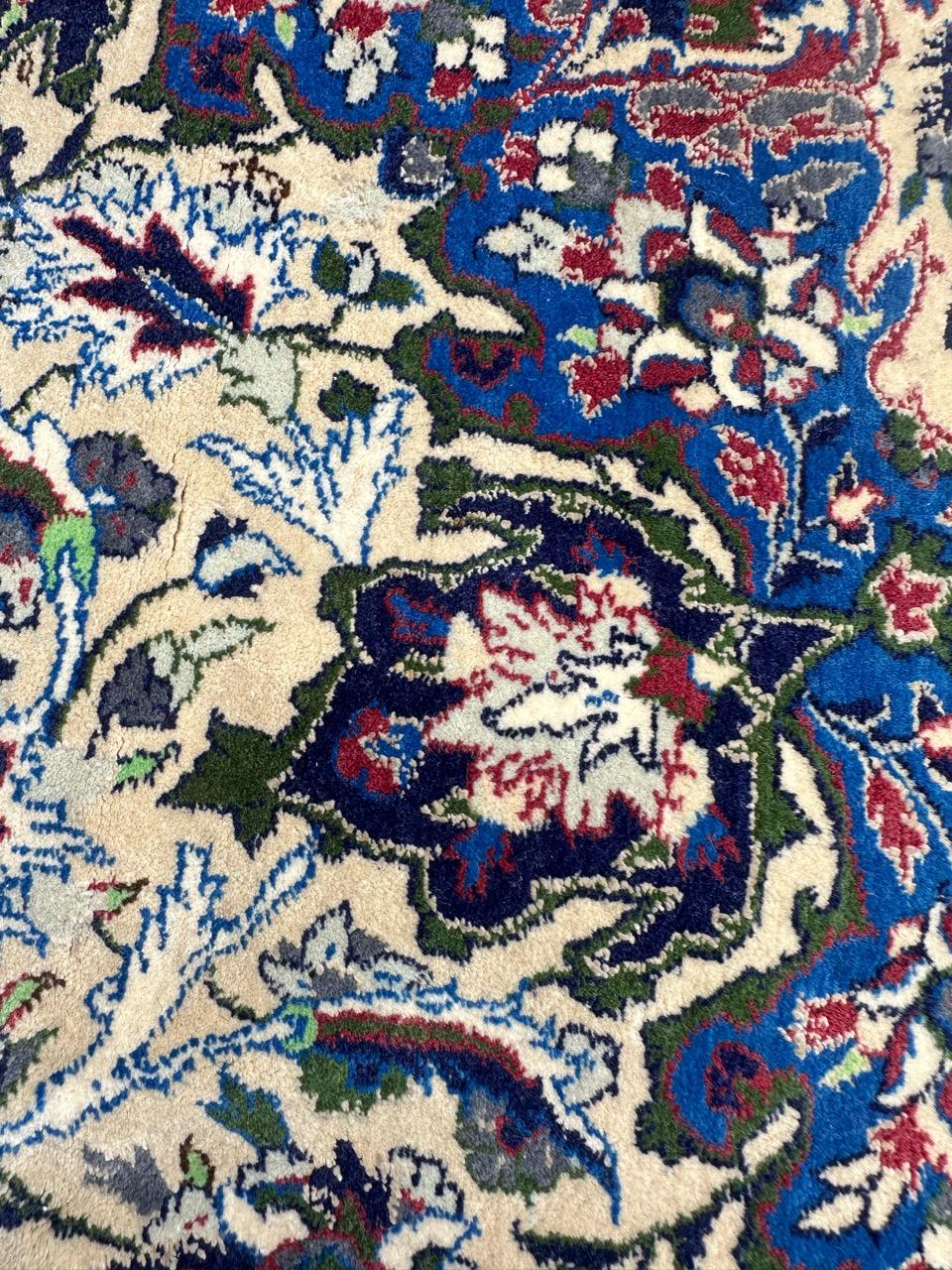 Magnifique tapis d'Ispahan en vente 7