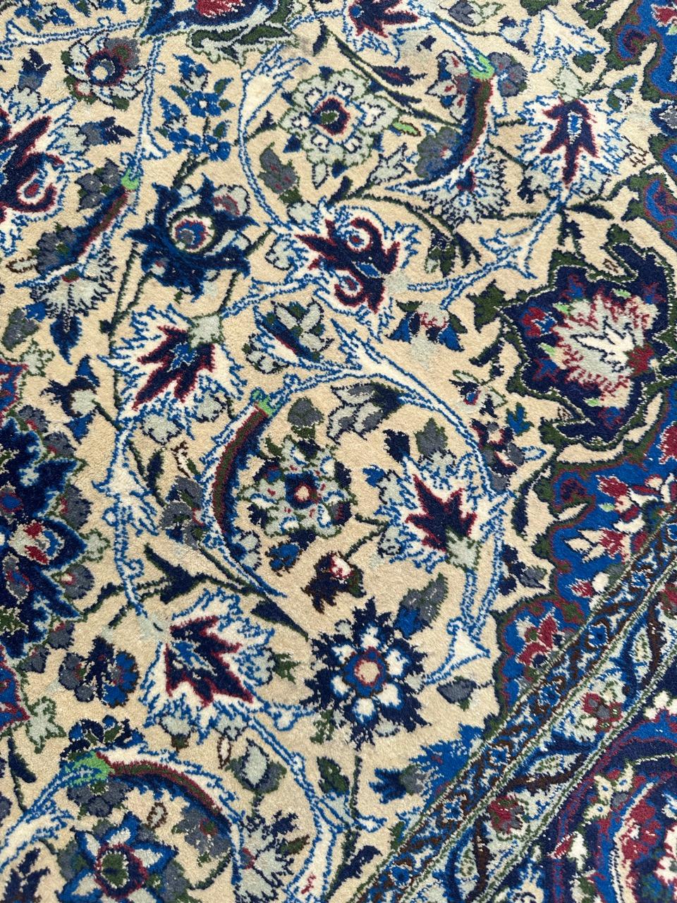 Magnifique tapis d'Ispahan en vente 9
