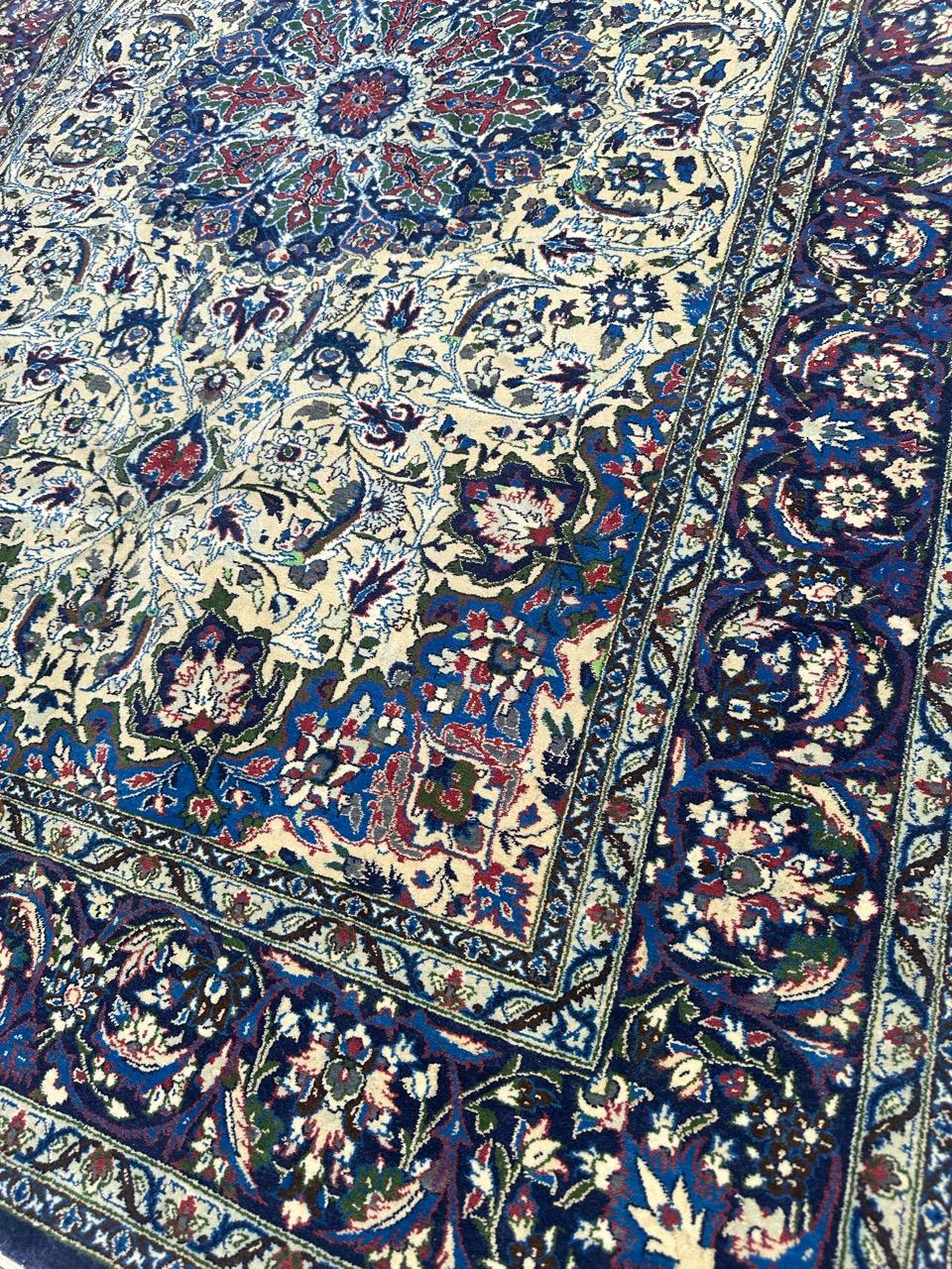 Kashan Magnifique tapis d'Ispahan en vente