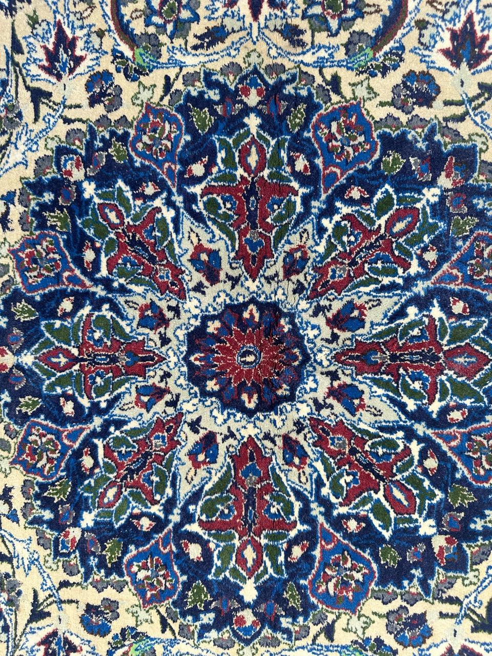 Asiatique Magnifique tapis d'Ispahan en vente