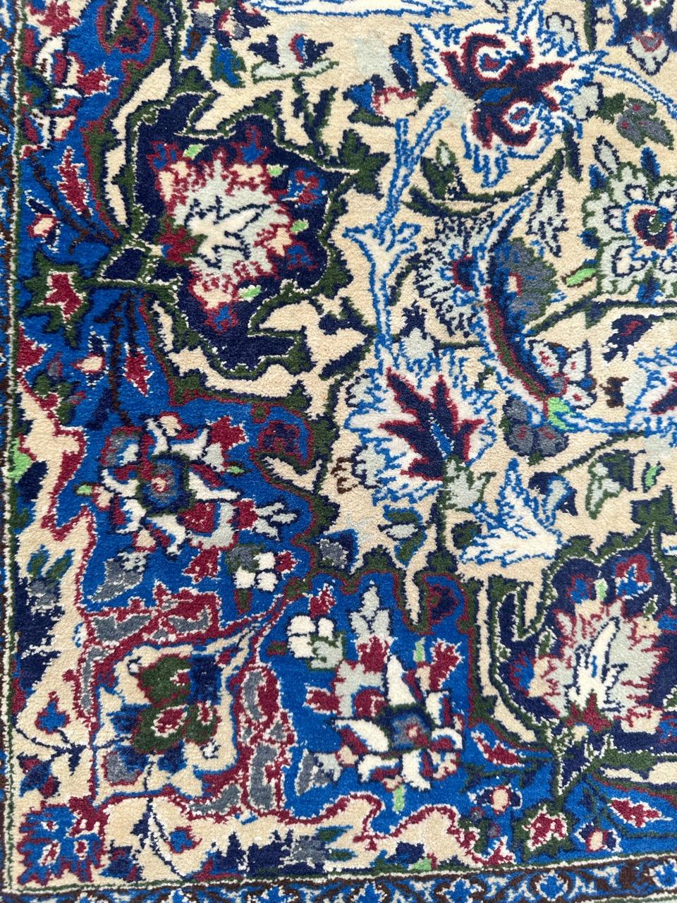 Laine Magnifique tapis d'Ispahan en vente