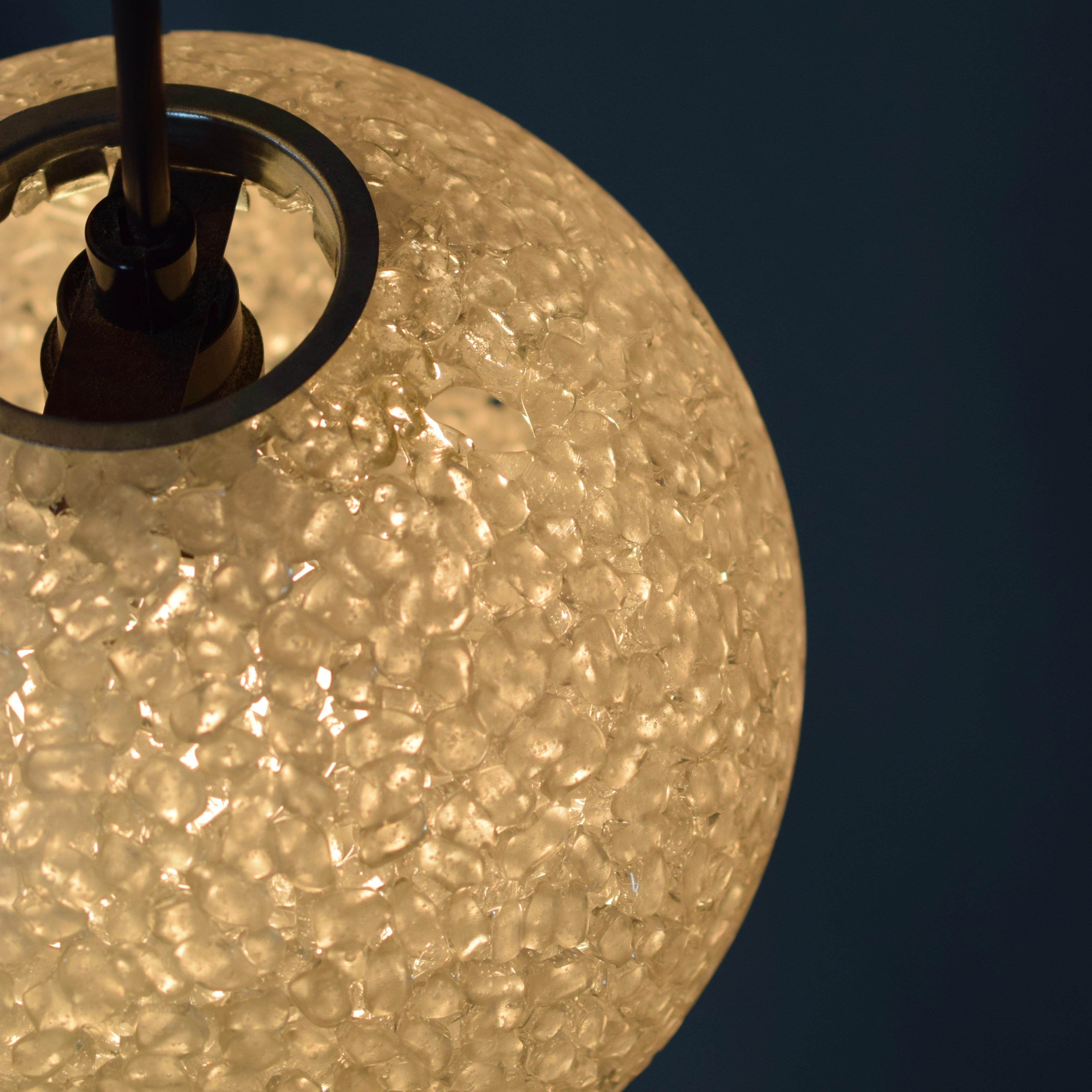 Gorgeous Five-Globe Chandelier, 1970s in vendita 3