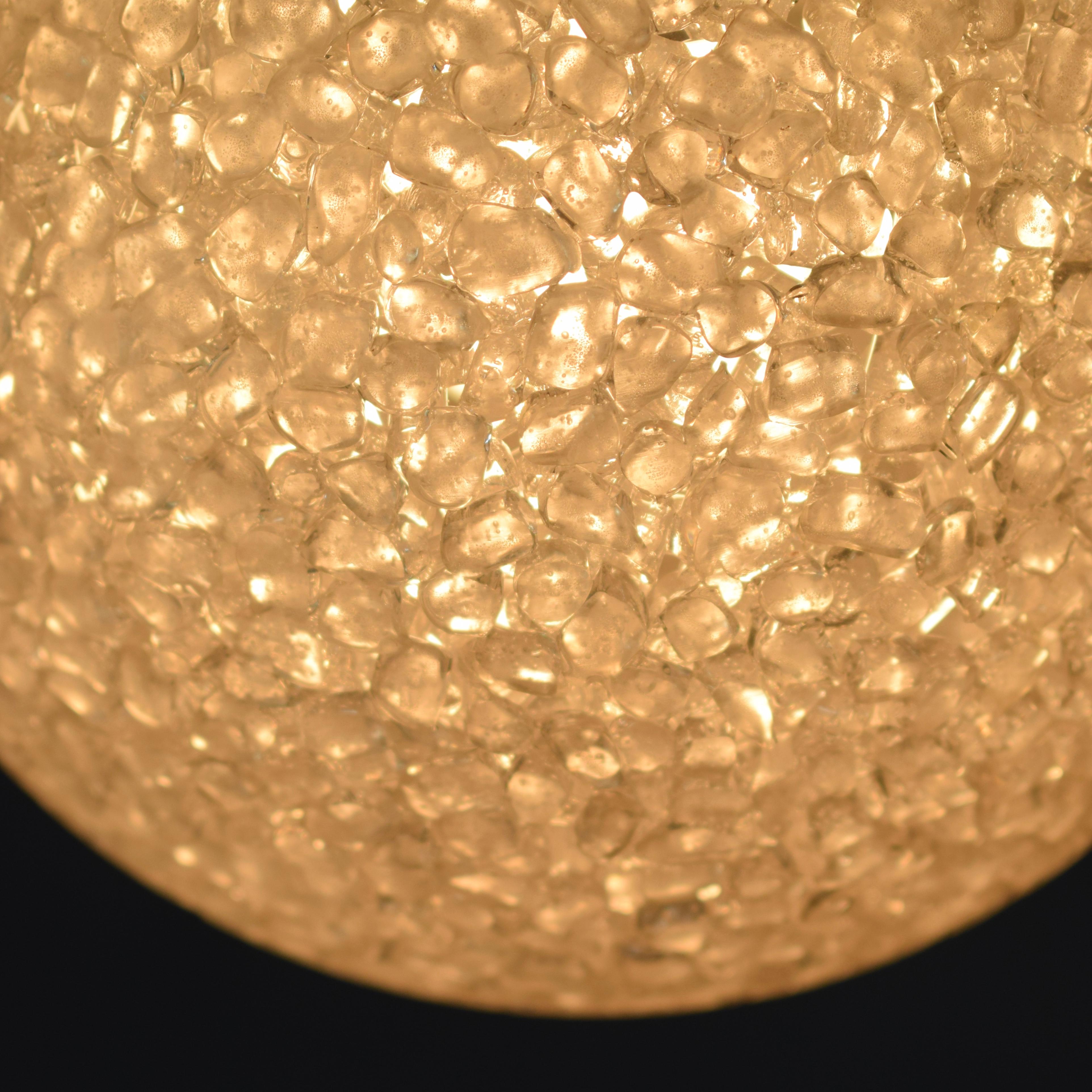 Gorgeous Five-Globe Chandelier, 1970s in vendita 5