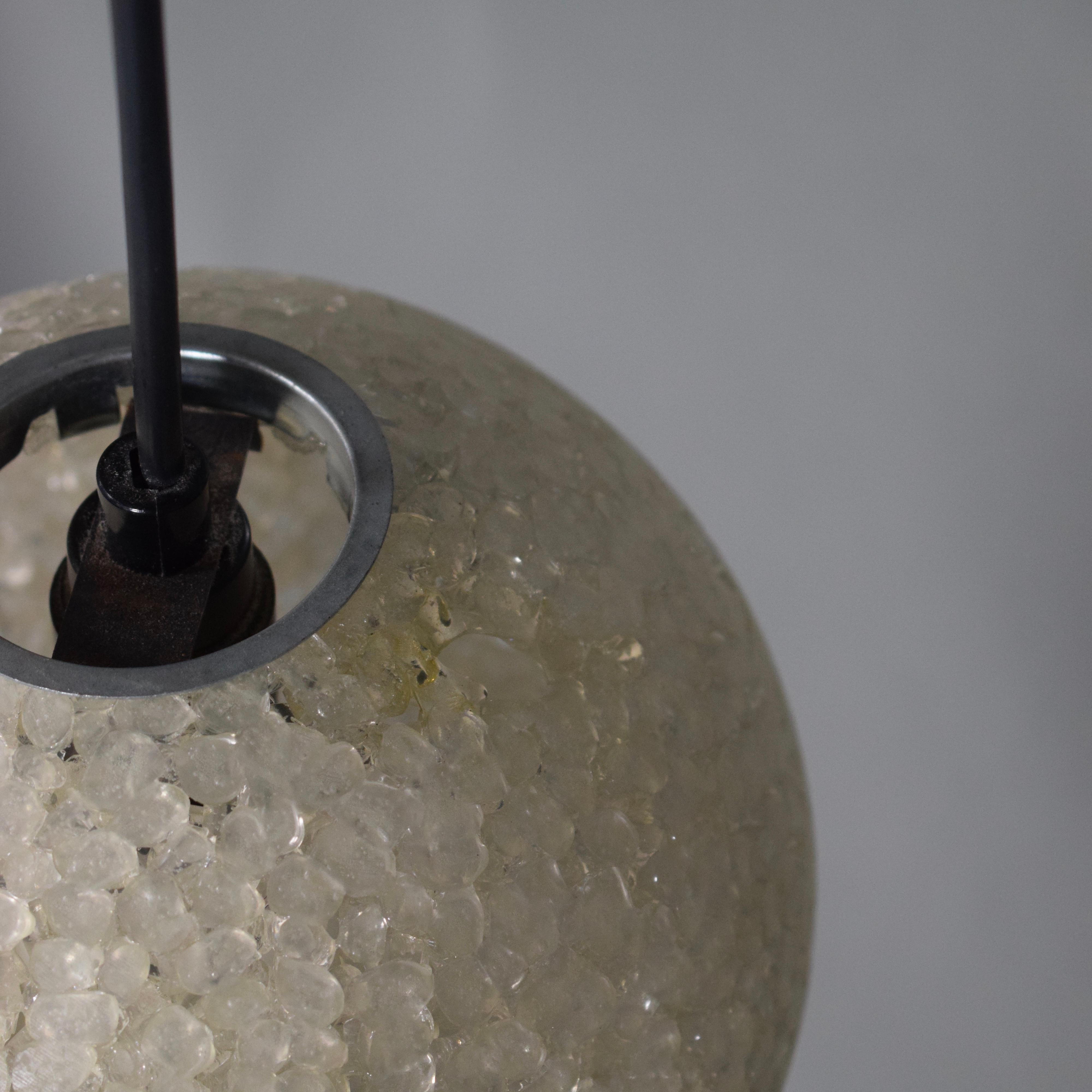 Gorgeous Five-Globe Chandelier, 1970s in vendita 2