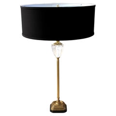 Used Gorgeous FREDERICK COOPER Crystal Table Lamp 1970's Hollywood Regency Decor