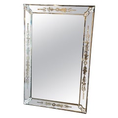 Gorgeous French Venetian Mirror 1920-40s