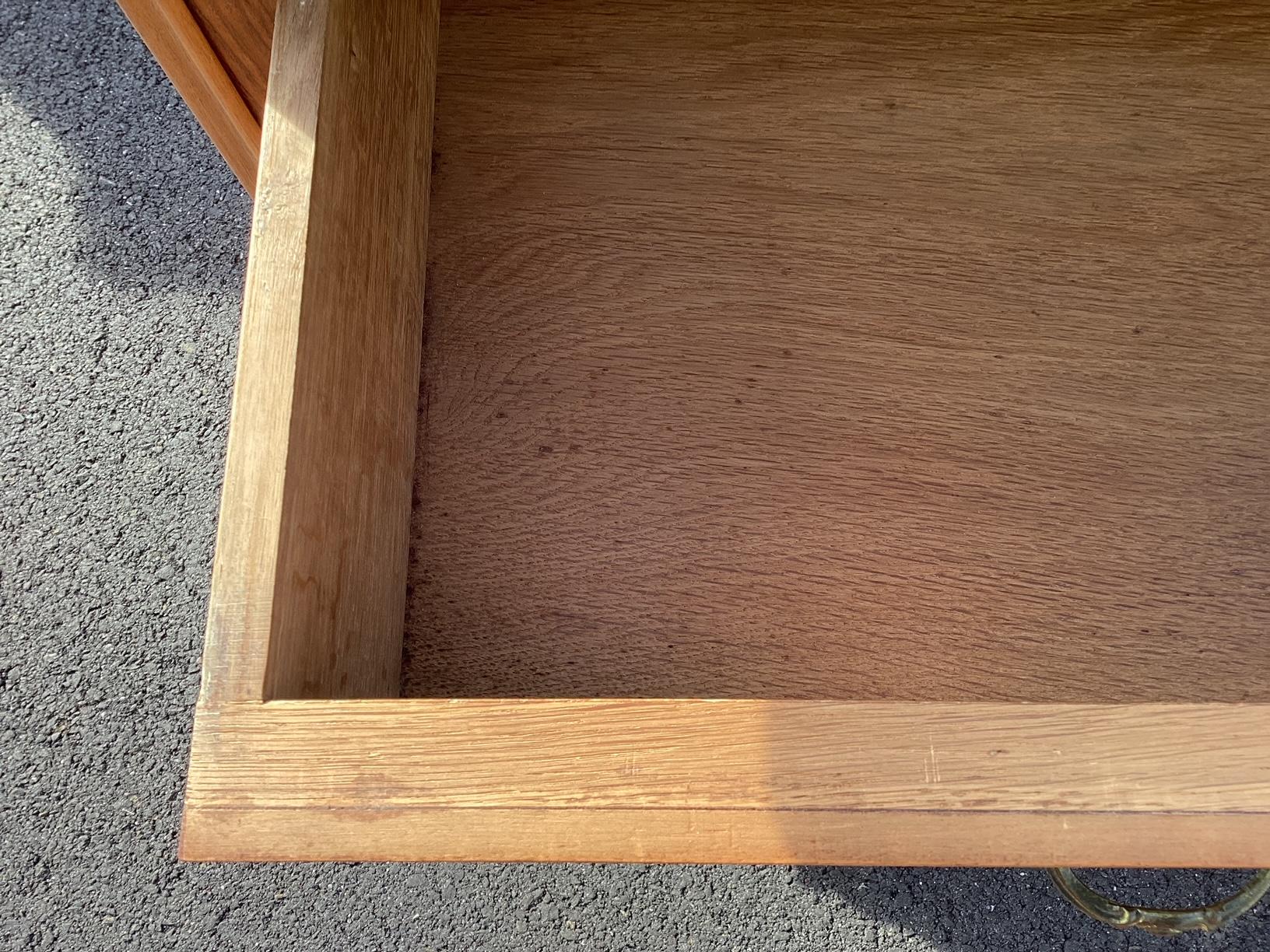 Gorgeous French Walnut Chest of Drawers with Marble Top 4