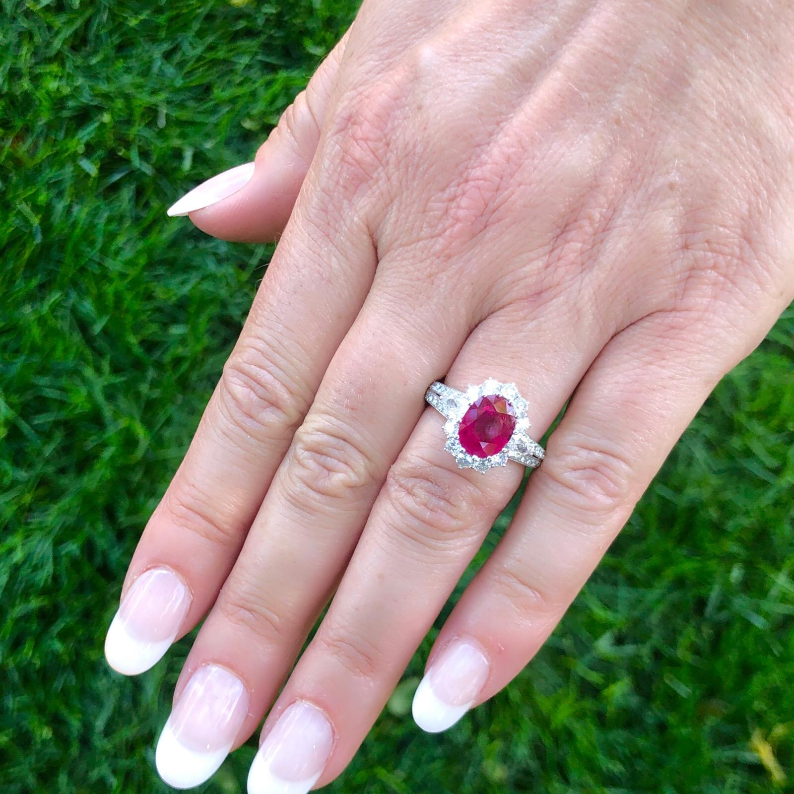 red ruby rings