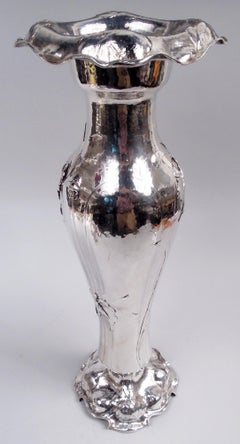 Gorgeous Gorham Martelé Silver 22-Inch Centerpiece Vase, 1908