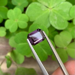 Gorgeous Greyish Purple Spinel Gemstone 1.55 Carats Spinel Jewellery