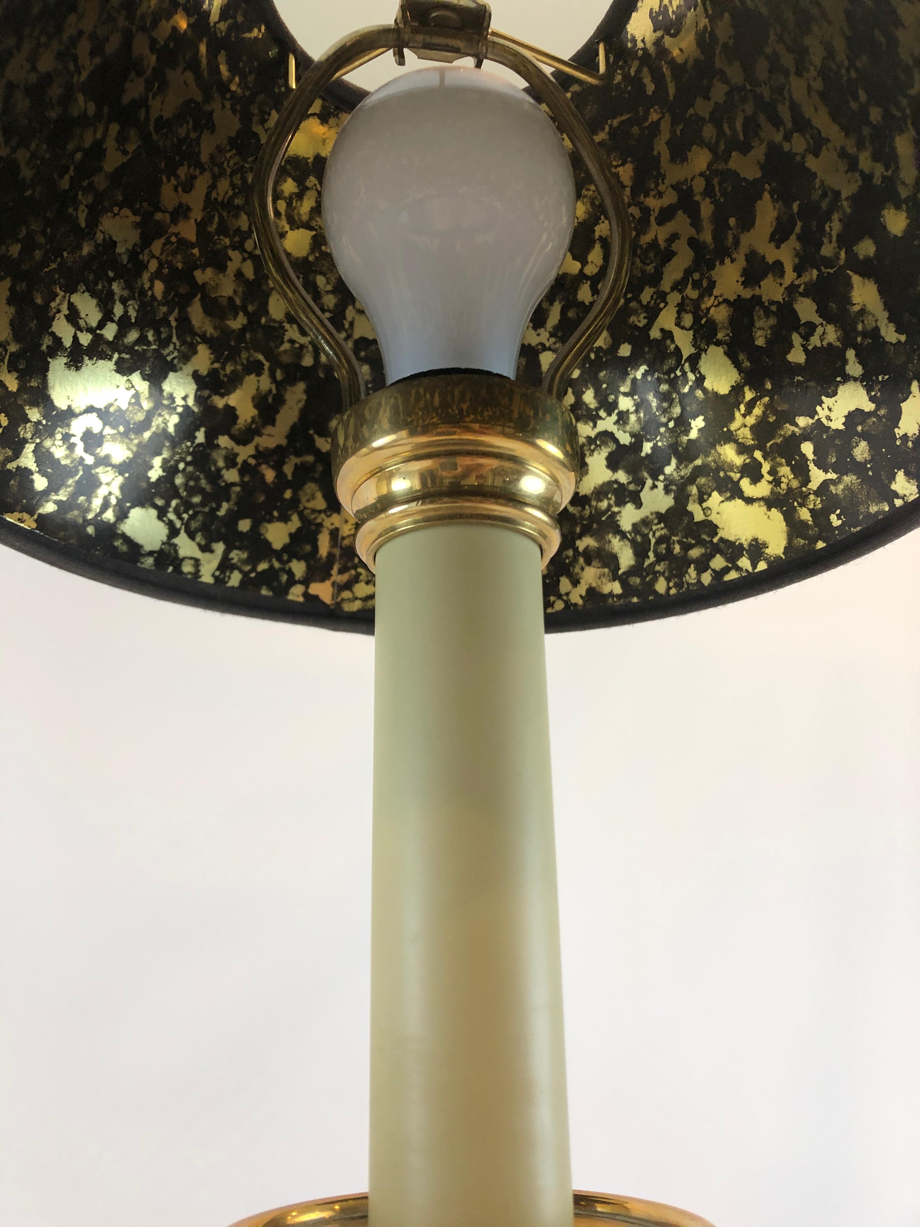 Gorgeous Heavy Solid Brass Floor Lamp by Chapman 3