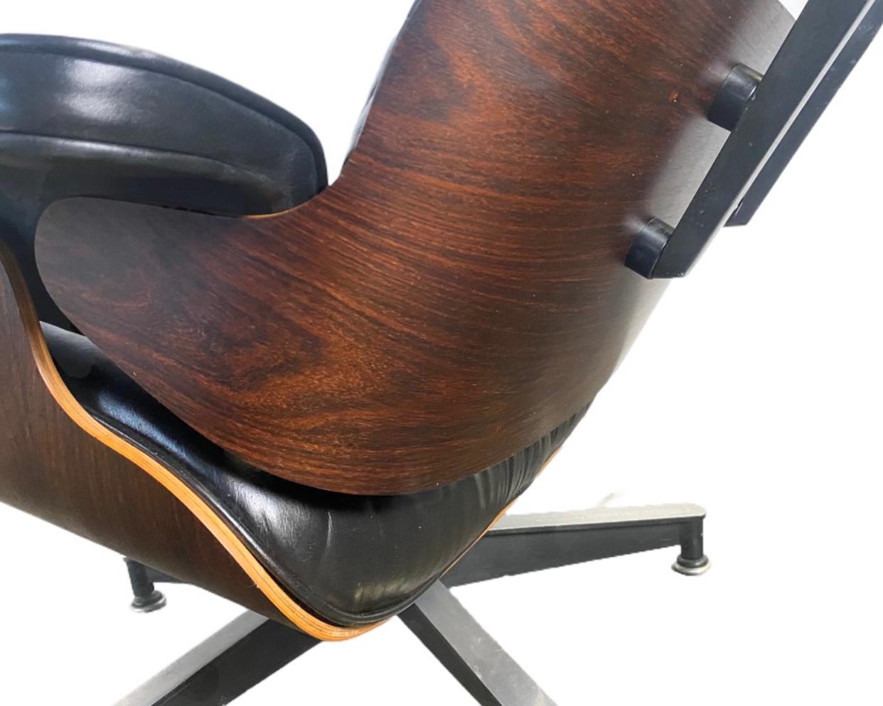 Gorgeous Herman Miller Eames Lounge Chair and Ottoman 9