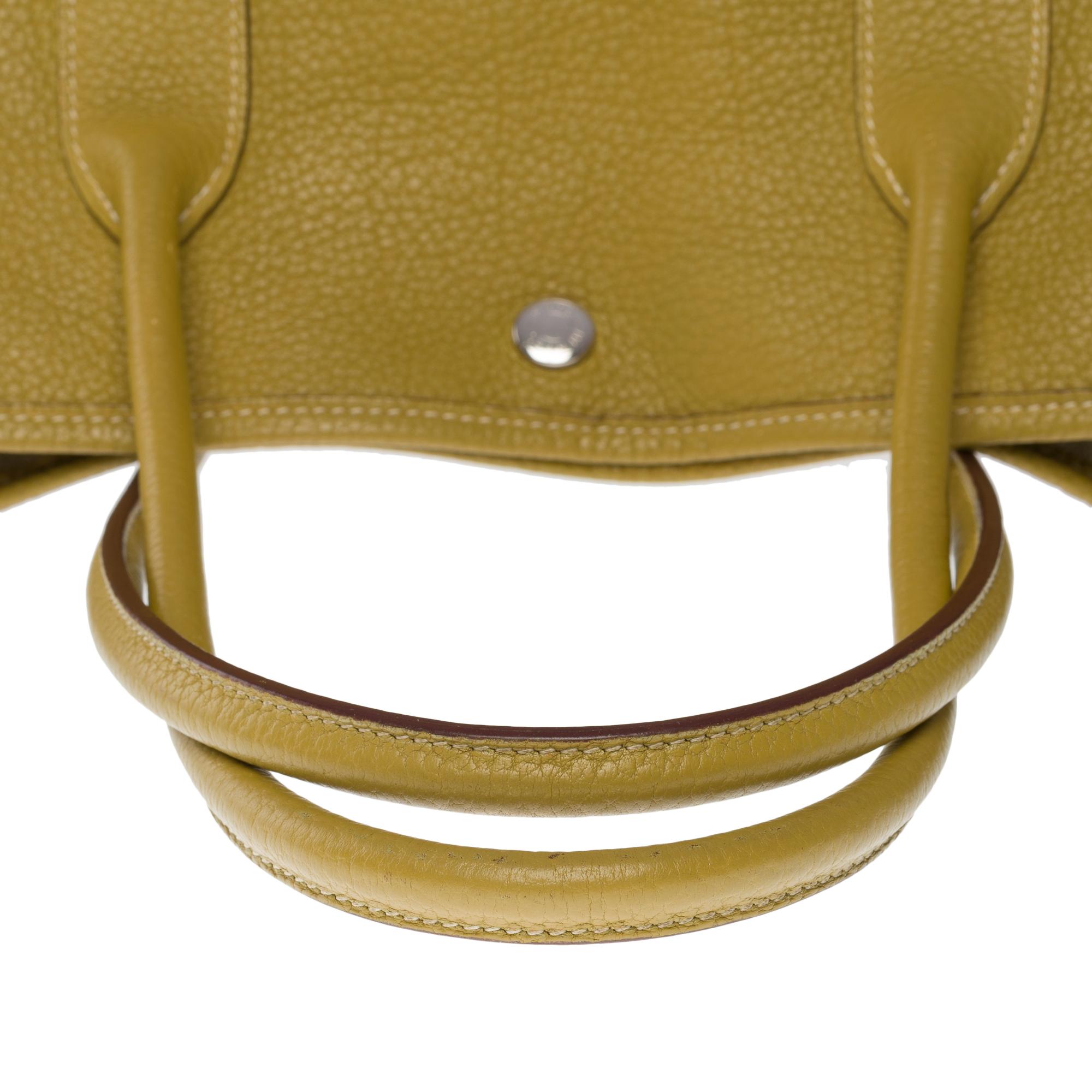 Gorgeous Hermès Garden Party 36 Tote bag in Green Cardamome Negonda leather, SHW 7