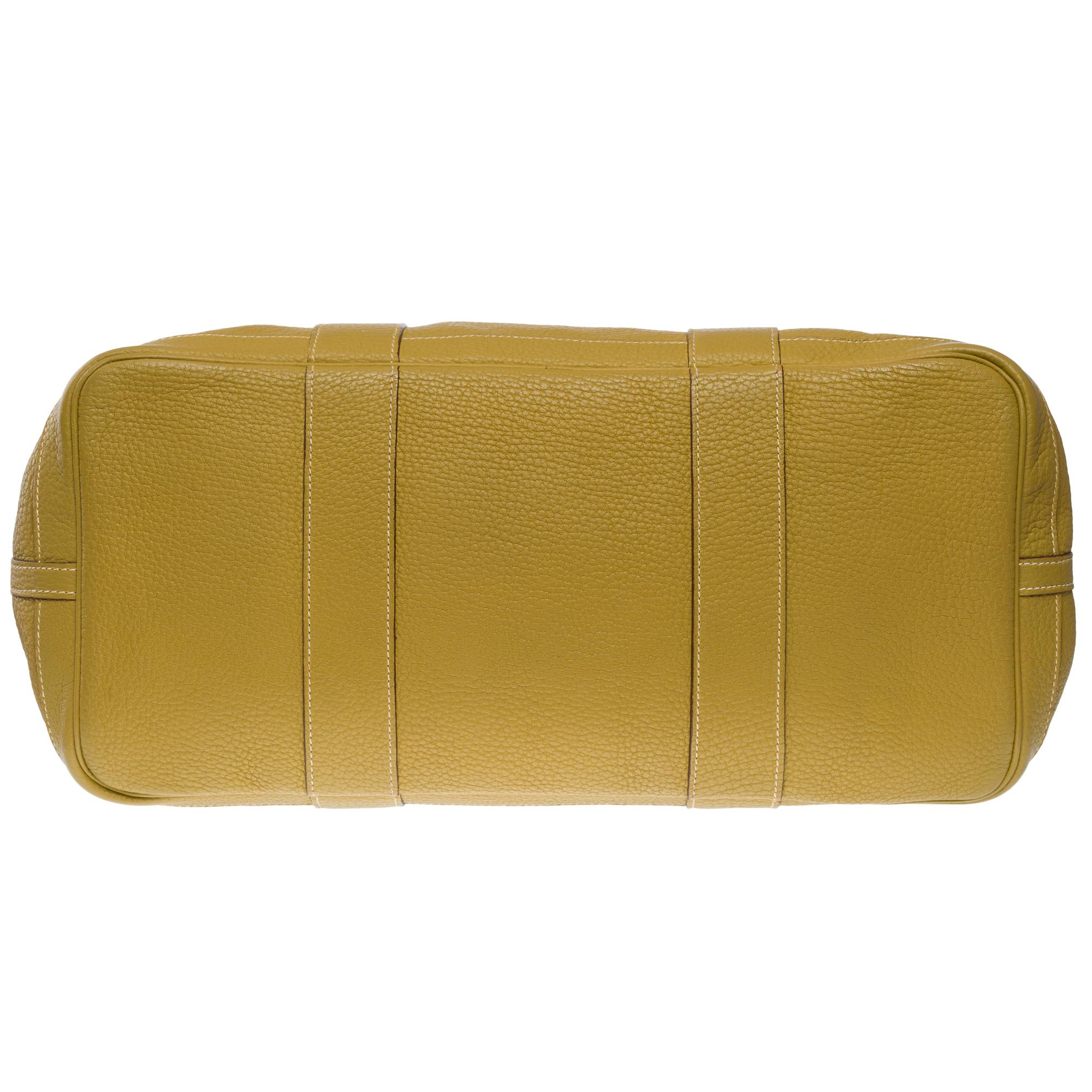 Gorgeous Hermès Garden Party 36 Tote bag in Green Cardamome Negonda leather, SHW 8