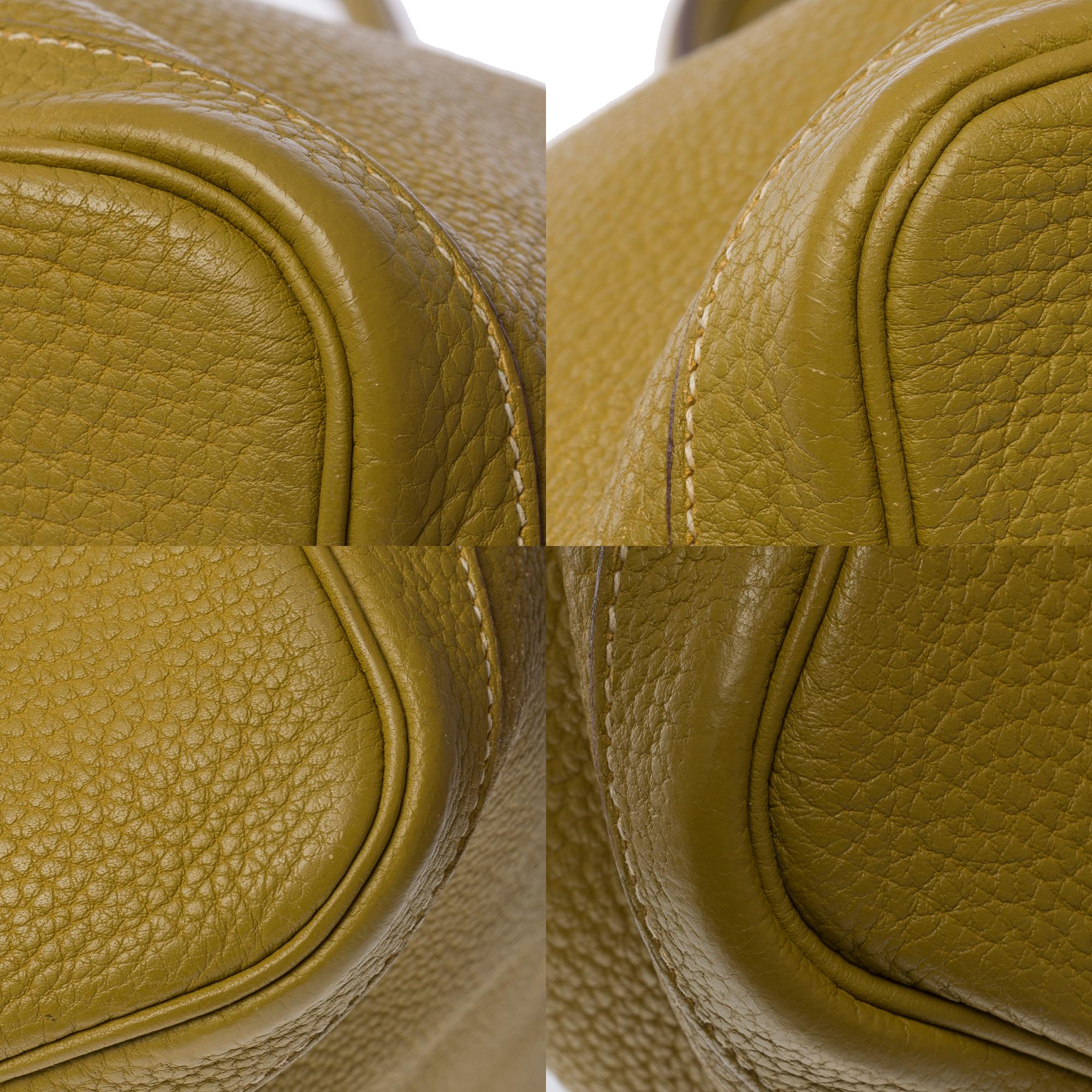 Gorgeous Hermès Garden Party 36 Tote bag in Green Cardamome Negonda leather, SHW 9