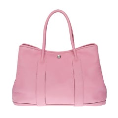 Gorgeous Hermès Garden Party 36 Tote bag in Sakura Pink Negonda leather, SHW